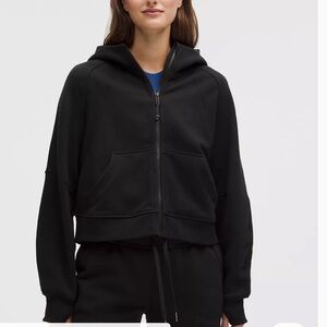 lululemon athletica Classic Black Zip-Up Hoodie